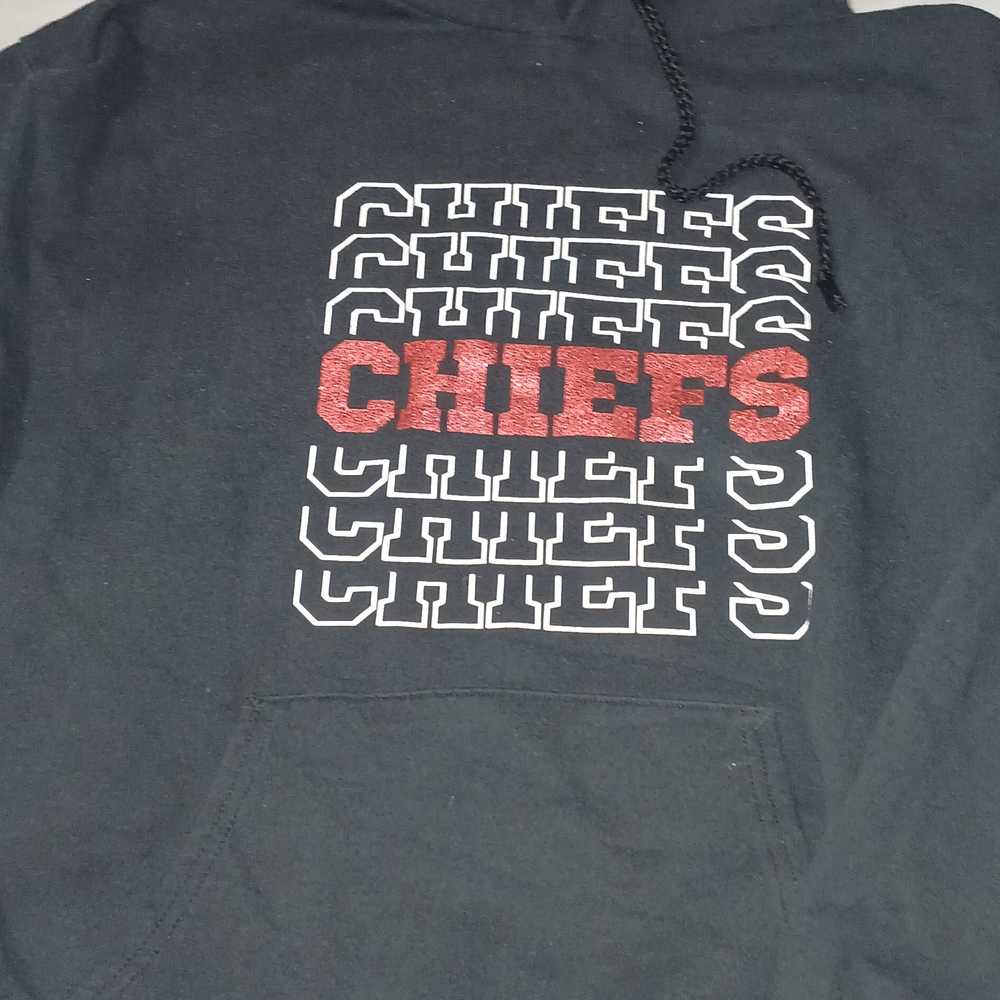 Hanes Black Chiefs Sweater